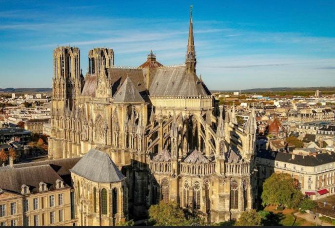 L'Ange Dore Reims Exterior foto