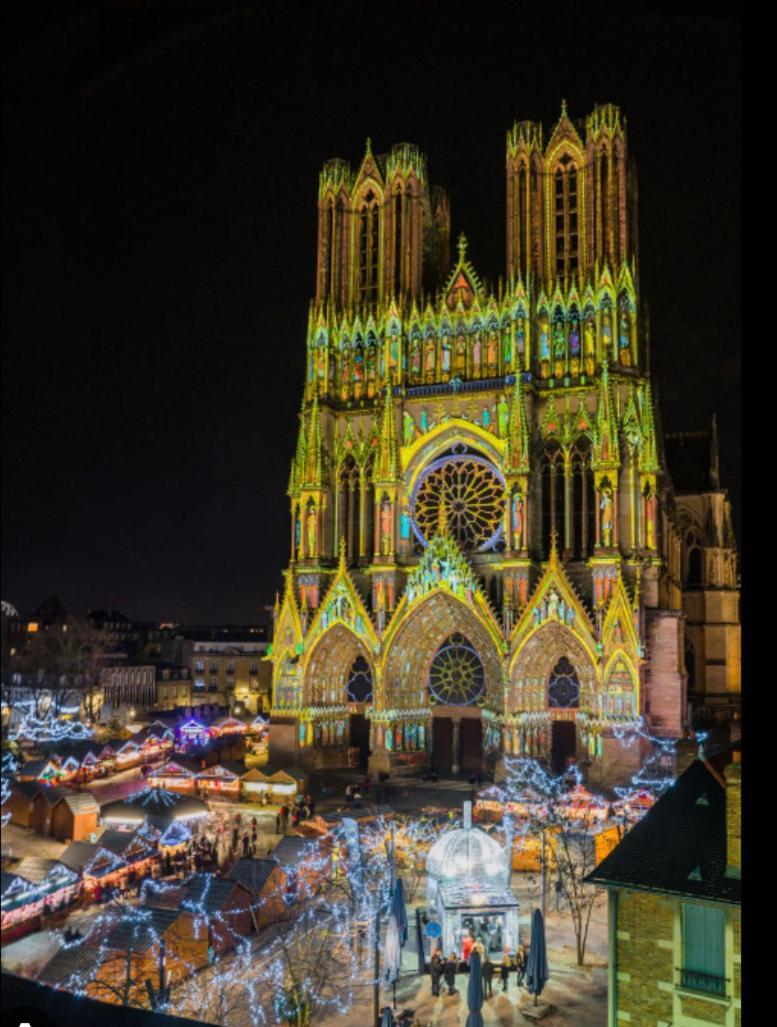 L'Ange Dore Reims Exterior foto